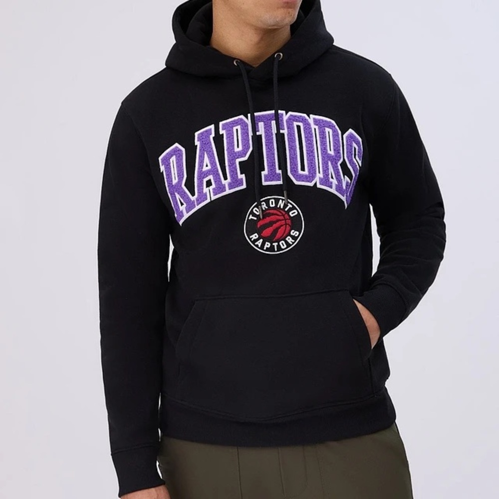 NBA Toronto Raptors Hardwood Classics Hoodie Size Large